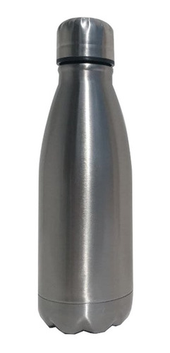 Botella Metalica Acero Inoxidable 500ml Lisa Colores