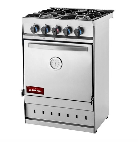 Cocina Sol Real Gauchito 550 Gas Natural 4 Hornallas Oferta