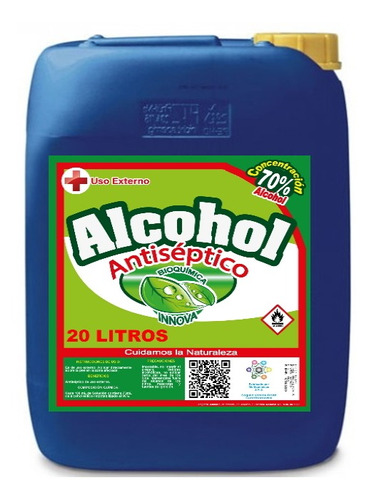 Alcohol Antiséptico 20 Litros Promoción