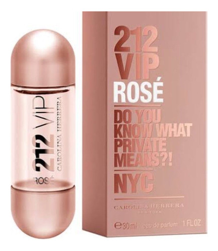 Carolina Herrera 212 Vip Rosé Elixir Feminino Eau De Parfum 30ml