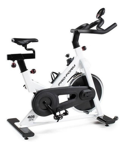 Bicicleta Fija Proform 405 Spx Para Spinning Color Blanco Y Negro