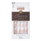 Uñas Kiss Glue-on Classy Nails Originales Instantáneas