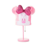 Idea Nuova Disney Minnie Mouse - Lámpara De Mesa Con Pantall