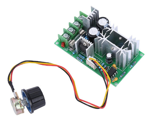 Control De Velocidad De Motor Dc Pwm 10-60v 20a