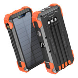 Cargador Solar De 42800mah Con Múltiples Funcionalidades