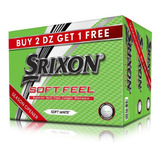 Pelotas Golf Srixon Softfeel Promo 3x2 (docenas) Color Blanco