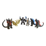 Nuevo Set De King -ghidorah- Zilla - Mechagodzilla  Chicos 