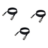 Kit 3 Cabo Conector Antena Pigtailsma X Tnc P/ Roteador 3/4g