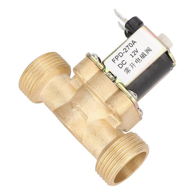 Electroválvula De Latón G3/4 Normalmente Abierta Electromagn