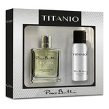 Perfume Titanio Edt 100 Ml + Desodorante Spray Piero Butti