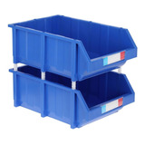 Pack De 2 Cajas Organizadoras De 40x60x22 Cm Azul Pk024-2az
