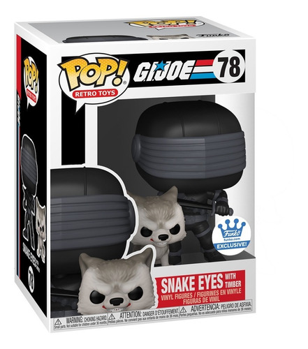 Funko Pop Snake Eyes With Timber #78 Funko Shop Sticker