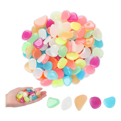 1000 Piedras Luminosas Fluorescentes Piedras Decorativas