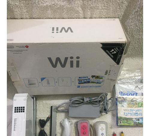 Nintendo Wii 512mb Sports Pack Color  Blanco