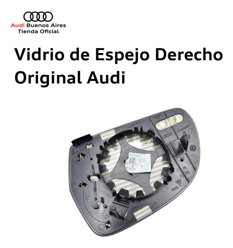 Vidrio De Espejo Derecho Audi A3, A4, A5, A6, A8 Y Q3 Audi Q Foto 3