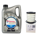 Filtro + Aceite Total Quartz 7000 X 4 L Peugeot 308 1.6 16v