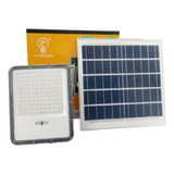 Reflector Con Panel Solar 100w Led Dimeable Ip66
