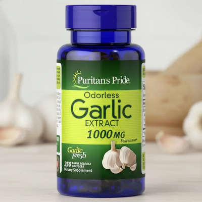 Ajo Sin Olor Puritans Pride Salud Cardiovascular 250 Caps | MercadoLibre