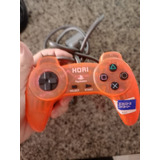 Controle Sony Ps1 Hori Clear Pink Pad 