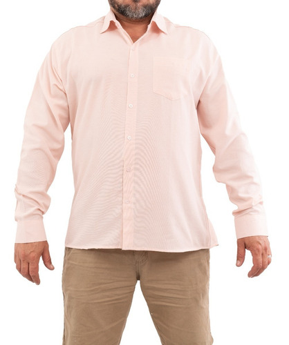 Camisa Social Masculina Extra Grande Plus Size Tam  5 6 7 8