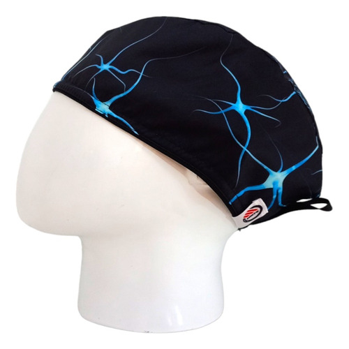 Gorro Quirúrgico Hombre + Lanyard Neuronas Neurocirugia