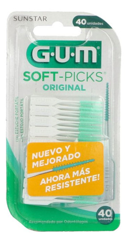 Palillos Gum Soft-picks 40 Piezas