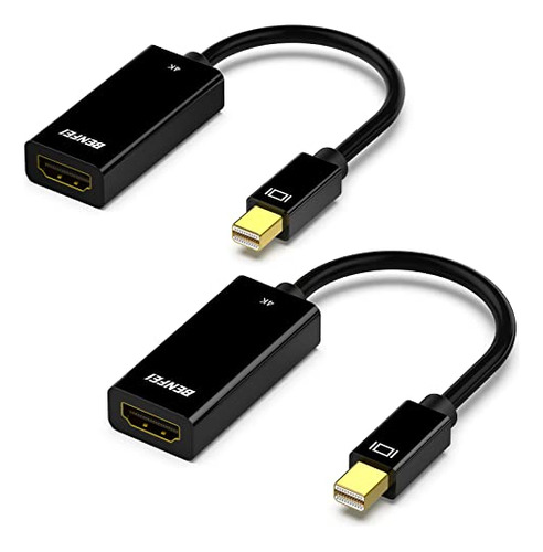 Adaptador Mini Displayport A Hdmi 4k, Paquete De 2. Macbook