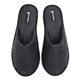 Pantuflas Abiertas Hombre/ Jean Negro Urbanas