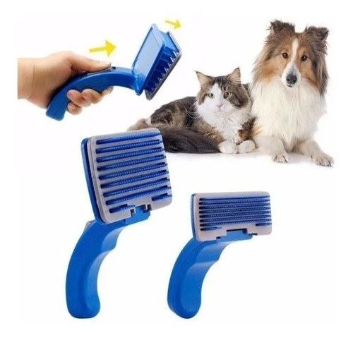 Cepillo Boton Autolimpiador Para Perros Y Gatos 