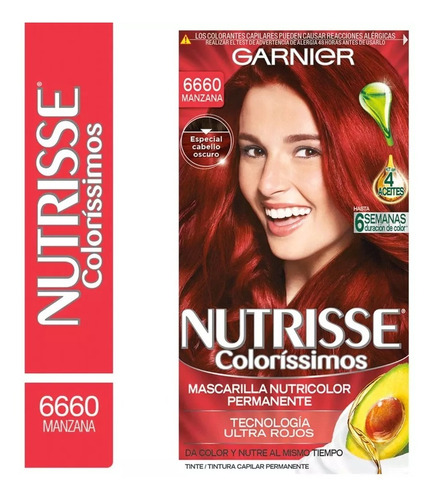 Nutrisse Tintura Nutrisse N° 6660 Manzana