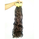 Cabelo Humano Liso Ondulado 50 A 55cm 100gr (cabelo Virgem )