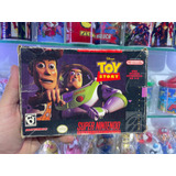 Disney's Toy Story Snes Caixa Berço E Manual Cartucho
