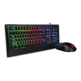 Kit Combo Teclado Y Mouse Gamer Thermaltake Challenger