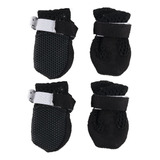 Zapatos Botas Para Perros Protectores Patas Negro 2 Pares S