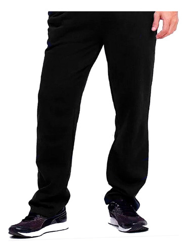 Kit 2 Calça Moletom Flanelada Algodão Unissex C/ Bolsos