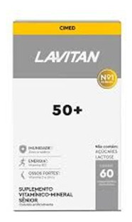 Suplemento Vitamínico Lavitan Senior 50 + C/60 Comp