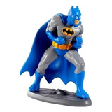 Minifigura De Batman Blue Mattel De La Liga De La Justicia De Dc Comics
