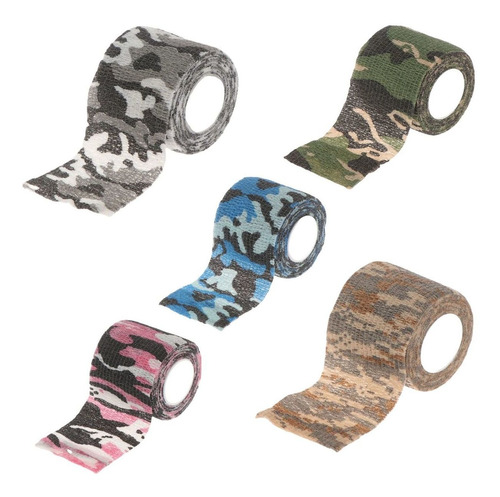 Kit 5 Bandagem Camufluda Proteção Dedo Academia Crossfit