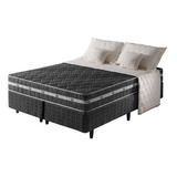 Conjunto Cama Box King Size Espuma D45 Philadelphia