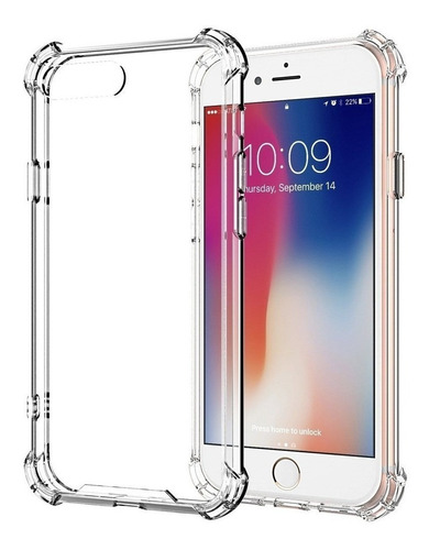 Funda Transparente Reforzada Tpu Para iPhone Todos Modelos