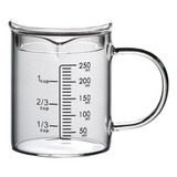 Taza Medidora De Vidrio De Borosilicato Alto Con Mango Vaso