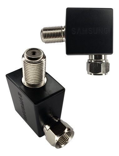 Adaptador Para Antena Coaxial Smart Tv Samsung 90 Graus