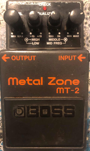 Pedal Boss Metal Zone Mt-2
