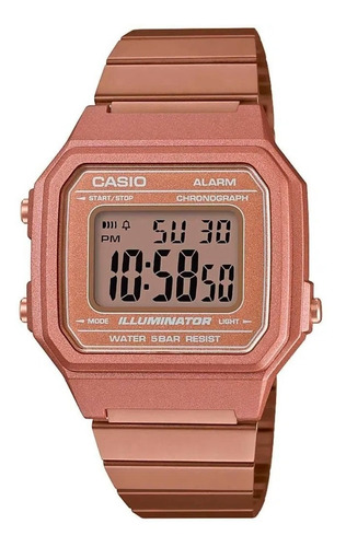 Reloj Casio Vintage Rosa B650wc-5avt Unisex