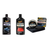 Kit Meguiars Ultimate Compound, Polish, Paste Wax G19216 