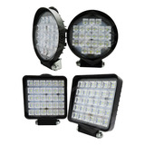 Par De Faros 30 Leds 9-30v Luz Spot Y Flood Jeep Auto Moto