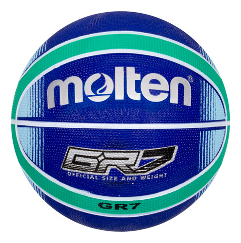 Balón Basquetbol Molten Bc7r Tricolor Hule No. 7 | Sporta Mx