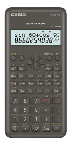 Calculadora Cientifica Casio Fx-95ms 244 Funciones Con  