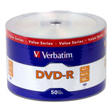 Torre Verbatim De Discos Virgenes Para Dvd Dvd-r 50 Discos