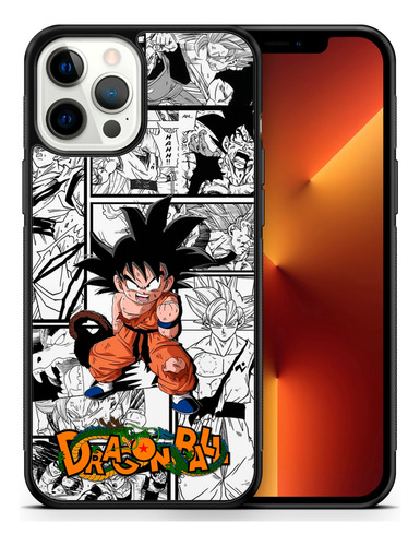 Goku Manga Dragon Ball Funda Celular Tpu Todas Las Marcas 